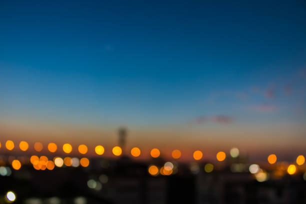 istock Bokeh of City at night 1043434840