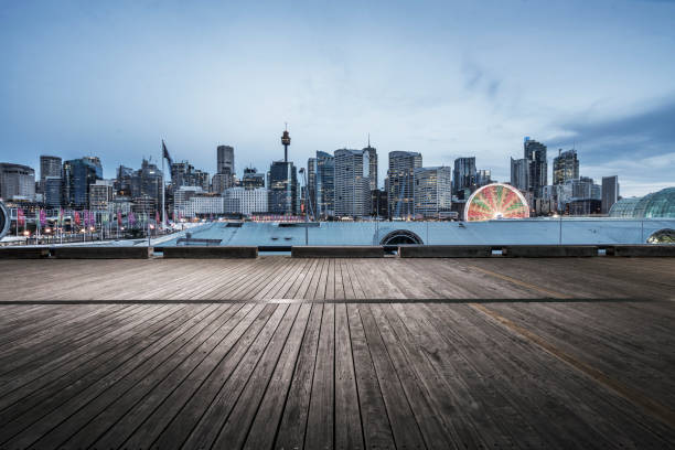 istock sydney harbor skyline with a plank 1043435348