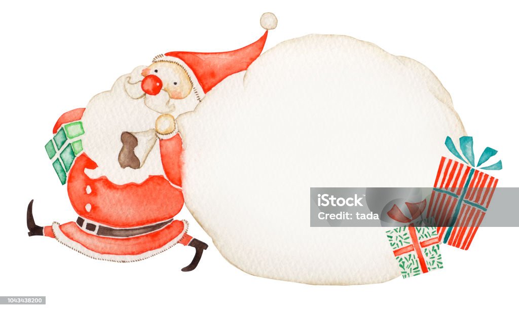 Santa Claus Christmas stock illustration