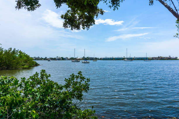 istock Boat marina and waterfront in Naples, Florida 1043452590