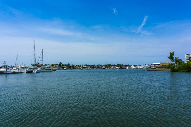 istock Boat marina and waterfront in Naples, Florida 1043452596