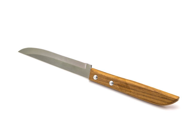 istock knife with wooden handle isolated 1043471688