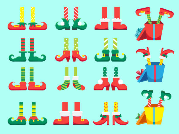 2,200+ Elf Shoes Stock Illustrations, Royalty-Free Vector Graphics & Clip Art - iStock | Christmas elf shoes 2-200-elf-shoes-stock-illustrations-royalty-free-vector-graphics-clip-art-istock-christmas-elf-shoes