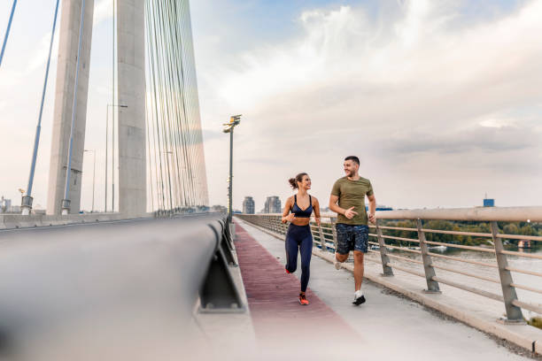 istock Getting the blood flowing with a workout buddy 1043479996