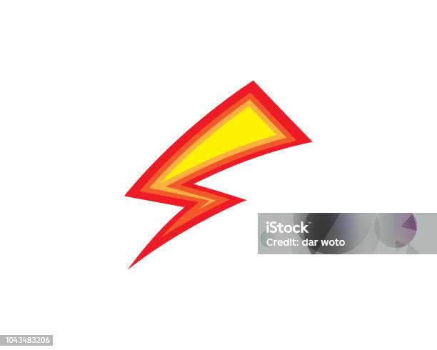 Lightning Template Stock Illustration - Download Image Now - Lightning, Antique, Battle