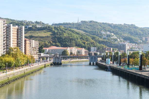istock Bilbao embankment on sunny day 1043483304