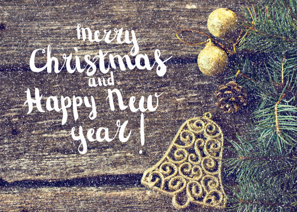 istock Christmas composition. Fir branches and Christmas decorations 1043493938
