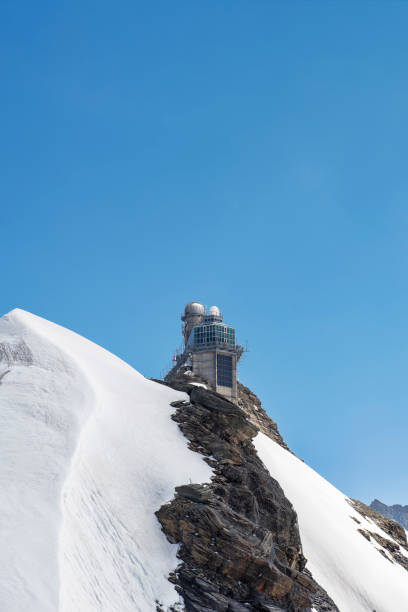istock Weather Observatory in the Swiss Alps 1043497514