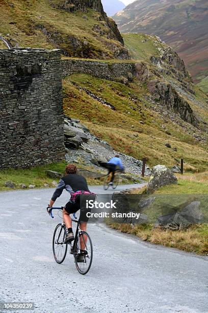 Lakeland Discesa Ciclisti - Fotografie stock e altre immagini di Ciclismo - Ciclismo, Regione dei laghi - Inghilterra, Bicicletta