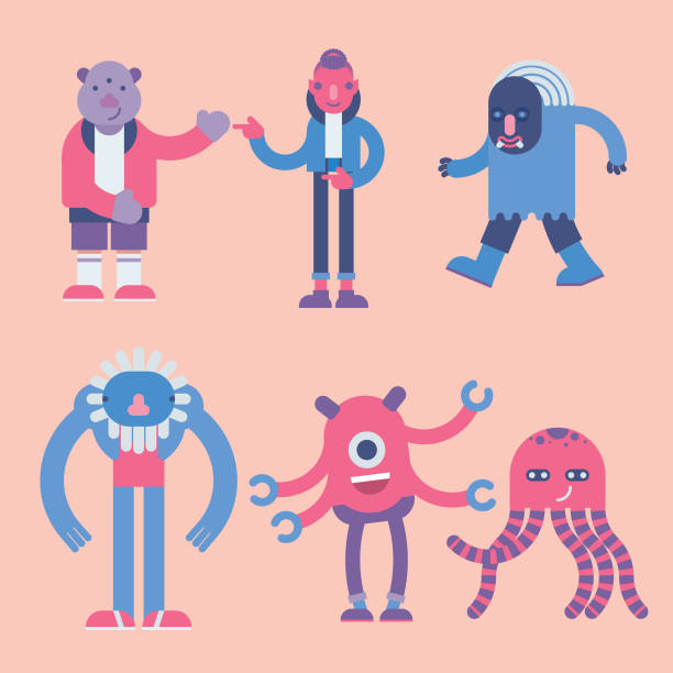 Creative Simple Characters 367,600+ Simple Characters Stock Illustrations, Royalty-Free Vector ...