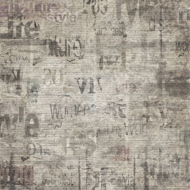 istock Old vintage grunge newspaper texture background 1043509554