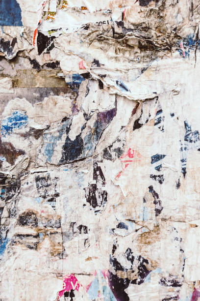 istock Old posters grunge textures and backgrounds 1043510020