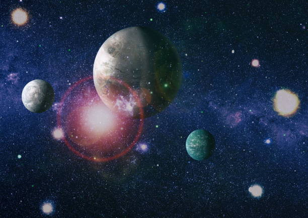 istock planets, stars and galaxies in outer space showing the beauty of space exploration. Elements furnished by NASA 1043513252