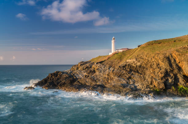 istock Late Sun and golden light, Trevose Lighthouse, Cornwall 1043513454