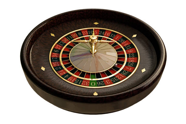 istock wooden roulette wheel 1043524656