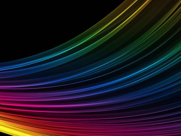 istock Wave fluid flowing colors motion effect, abstract background illustration 1043540146