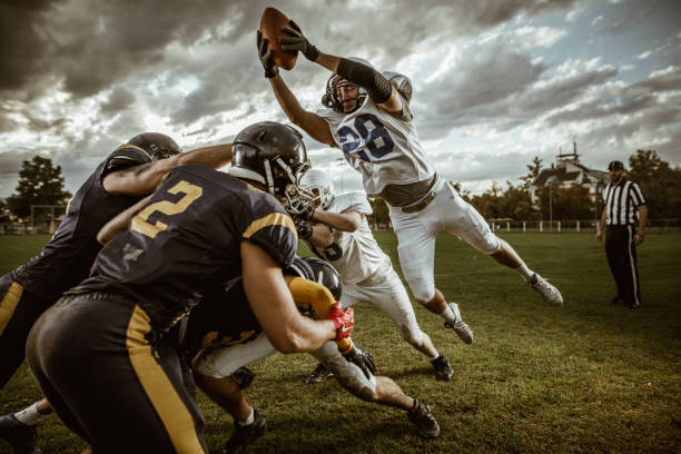 istock American football match! 1043542646
