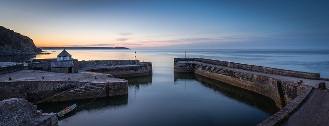 Early Light, Charlestown Harbour, Cornwall