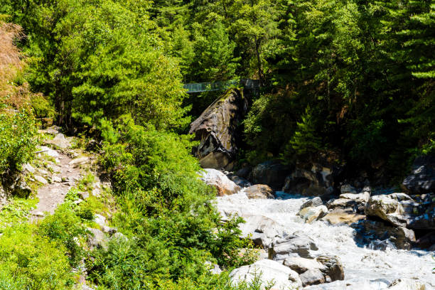 istock Nature view in Annapurna Conservation Area, Nepal 1043558224