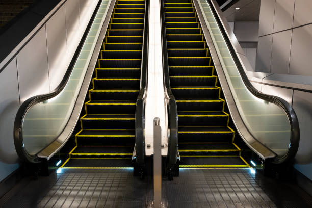 istock Escalator with no people. 1043561208