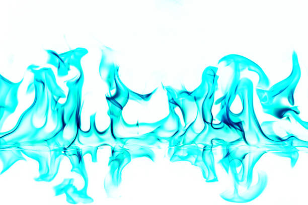 istock abstract color of fire flames revert on white 1043561372