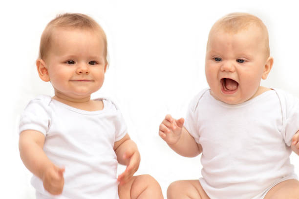 istock Curious, funny and with different emotions babies. 1043571872