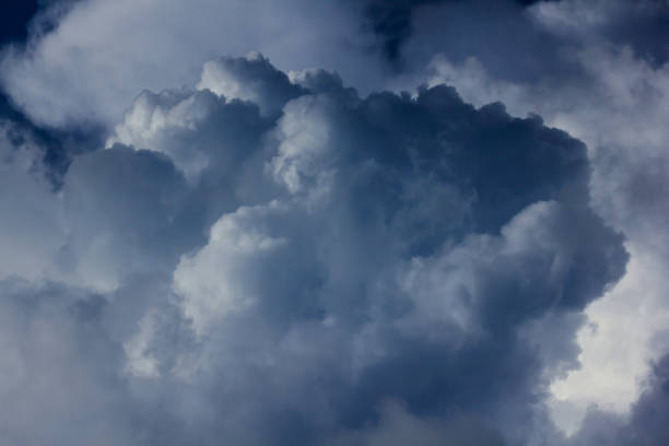 istock Clouds on different shapes in the sky. 1043574000