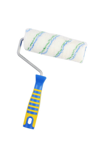 istock New paint roller isolated on white background 1043580716