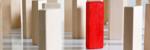 istock One red winner lottery wood block row 1043585916