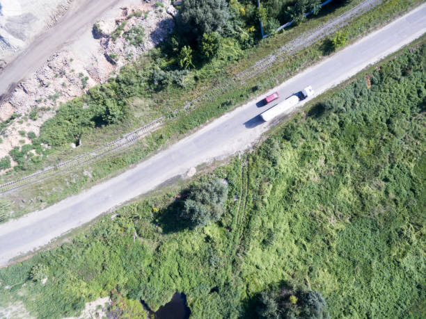 istock asphalt road, view from above 1043601332