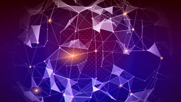 istock Pattern of plexus, global network for finance, cryptocurrency, communicate. Worldwide exchange of information by internet and satellites. Information technology. Vector 3D illustration. 1043618560