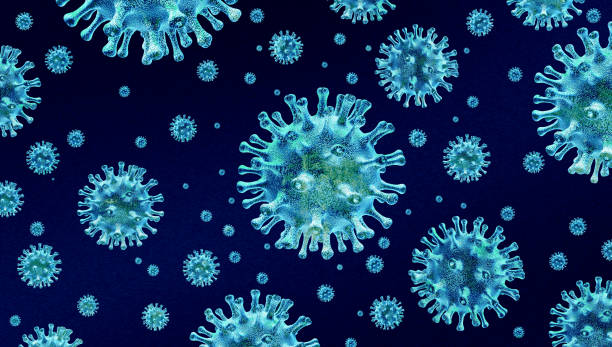 인플루엔자 배경 - contageous 뉴스 사진 이미지