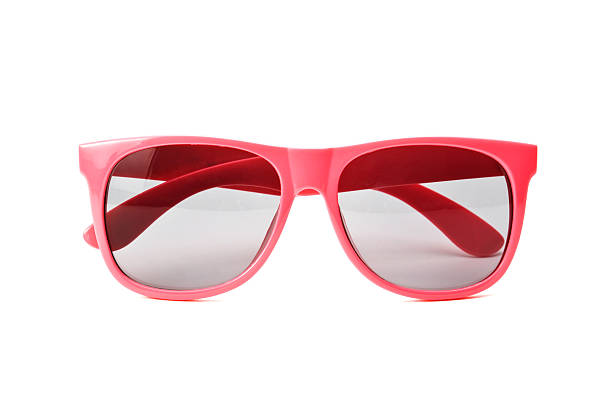 occhiali da sole rosa - pink glasses foto e immagini stock