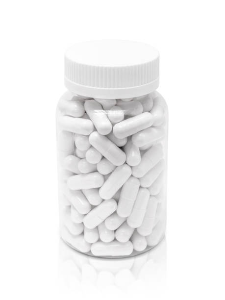 istock white medicine or supplement capsules in transparent plastic bottle 1043644232
