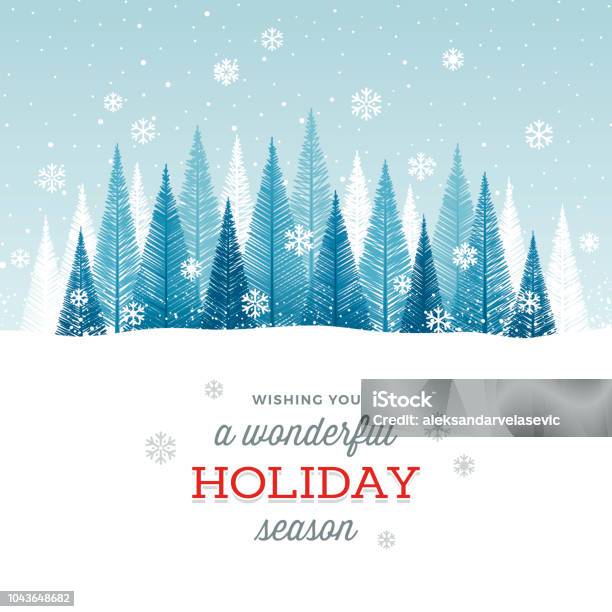 Holiday Background Stock Illustration - Download Image Now - Backgrounds, Winter, Christmas