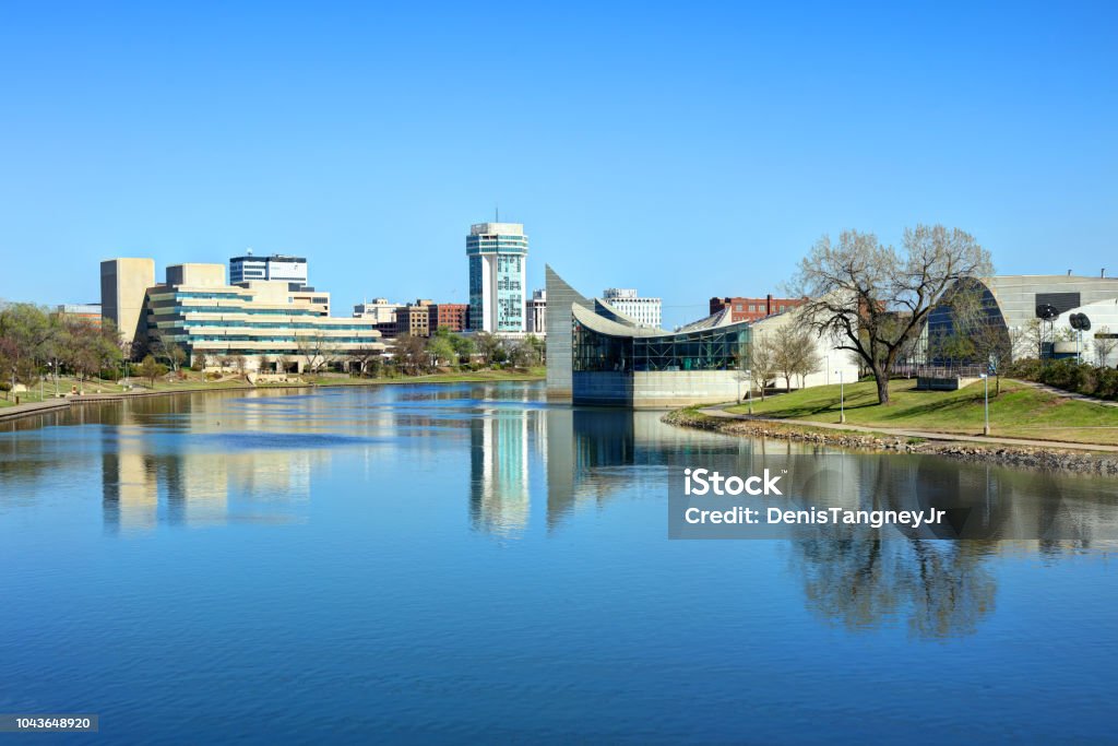 Wichita, Kansas Wichita is the largest city in the U.S. state of Kansas. Located in south-central Kansas on the Arkansas River Wichita Stock Photo