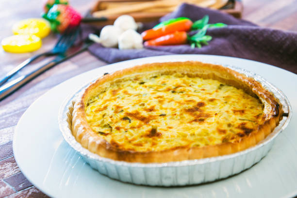 istock Leek quiche pie and smoked salmon 1043652134