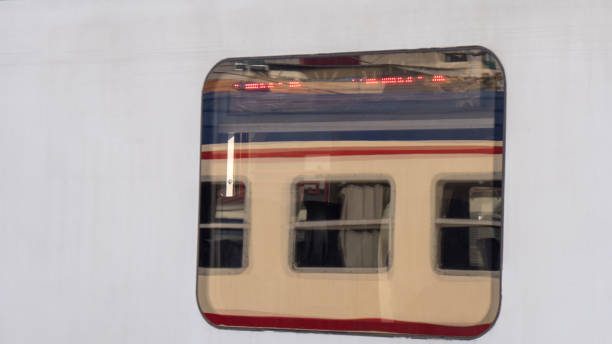istock Window of a train. 1043666290