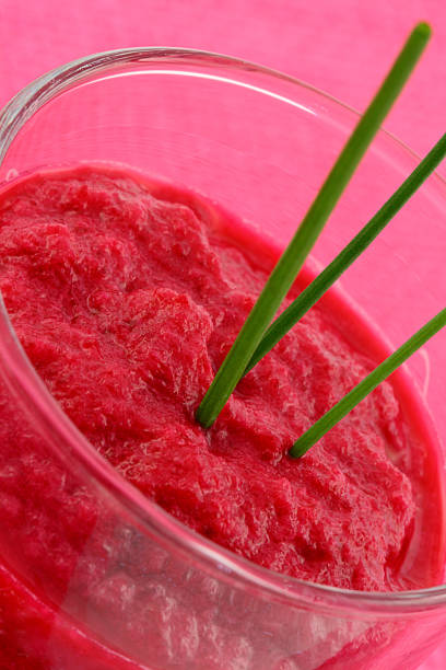 istock Gazpacho of red beet 104367650