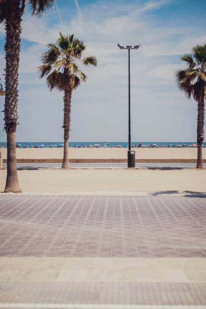 istock Valencia promenade and beach 1043685544