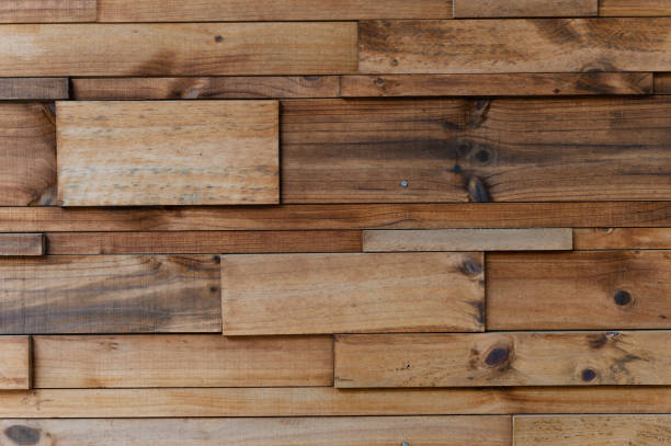 istock big wood plank wall , wood wall background 1043688938