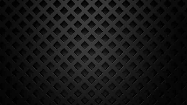 istock Black stainless steel mesh background. 1043699698
