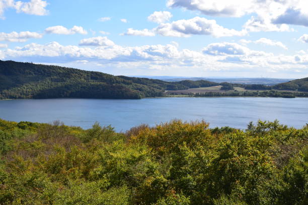 istock caldera lake Laacher See 1043703758