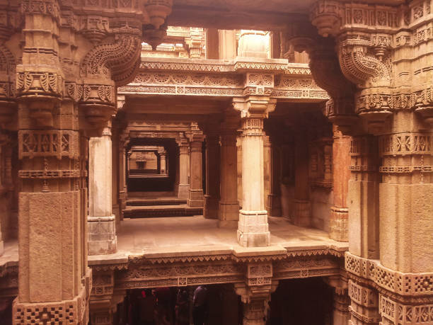 istock Adalaj Stepwell, Ahmedabad, India 1043704338