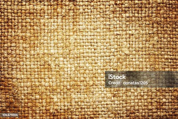 Old Sack Background Stock Photo - Download Image Now - Abstract, Backgrounds, Brown
