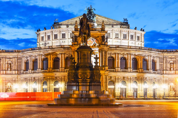 Dresden, Germany at Theaterplatz