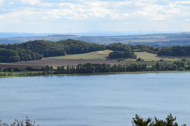 istock caldera lake Laacher See 1043714316