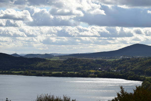 istock caldera lake Laacher See 1043714376