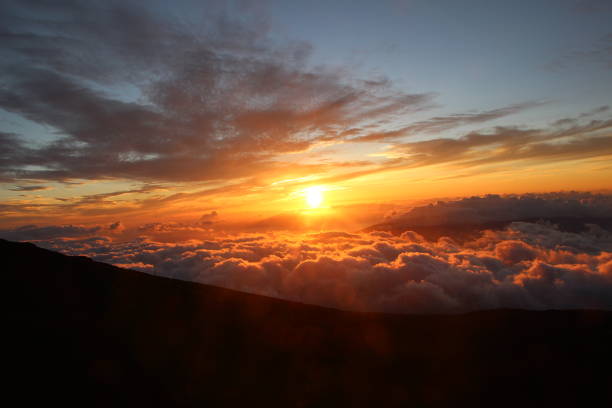 istock Haleakala National PArk, vulcano sunset 1043714586