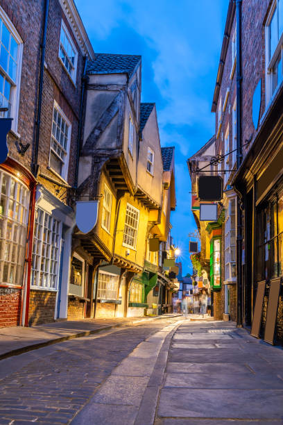 istock York shambles sunset 1043726060